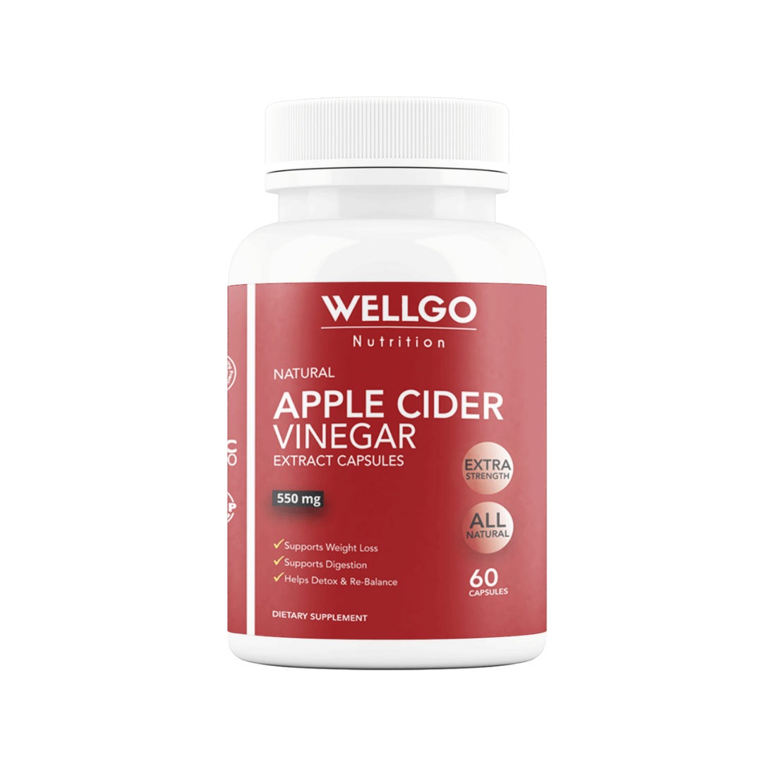 Wellgo Nutrition Apple Cider Vinegar Extract Capsules